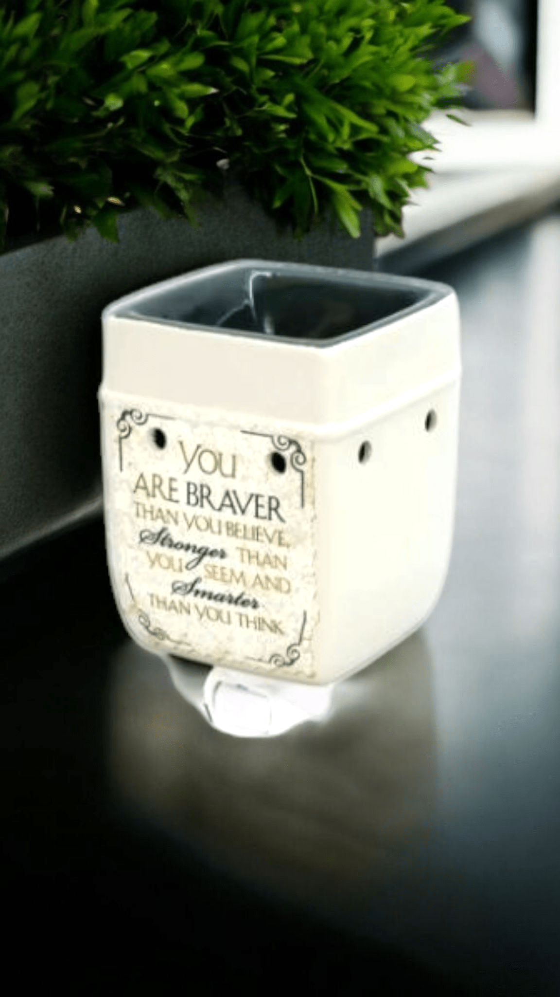 Braver, Stronger Plug - in Wax Melt Warmer - WaxettyBraver, Stronger Plug - in Wax Melt WarmerWax Warmer