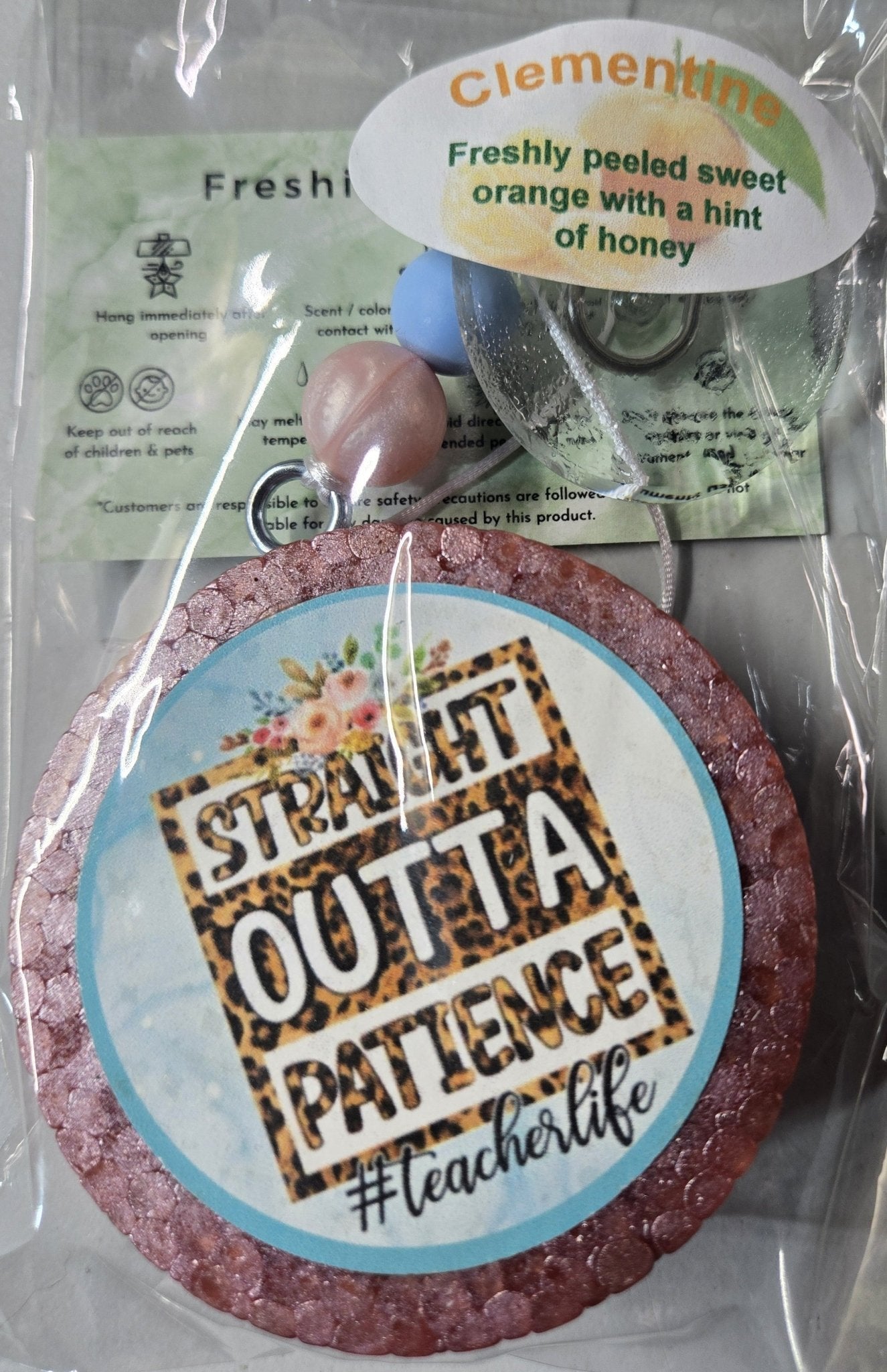 Clementine Teacher - WaxettyClementine TeacherAir Freshener