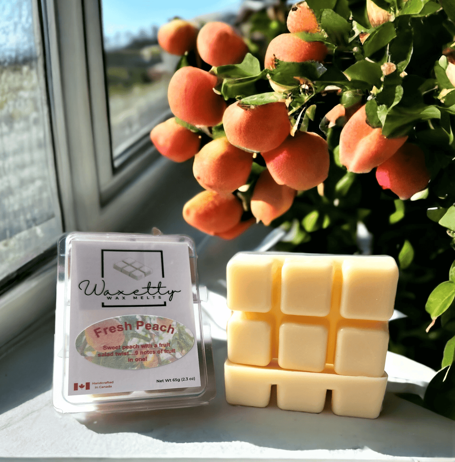 Fresh Peach - WaxettyFresh PeachWax Melt