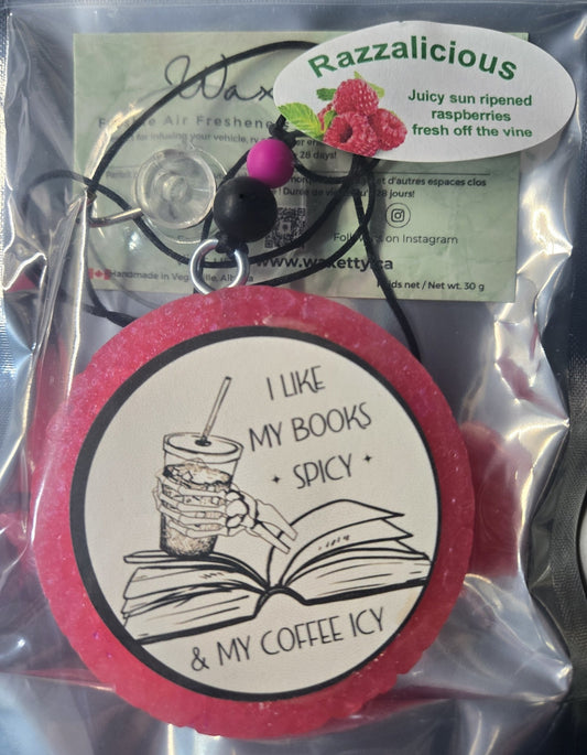Razzalicious Books Spicy - WaxettyRazzalicious Books SpicyAir Freshener