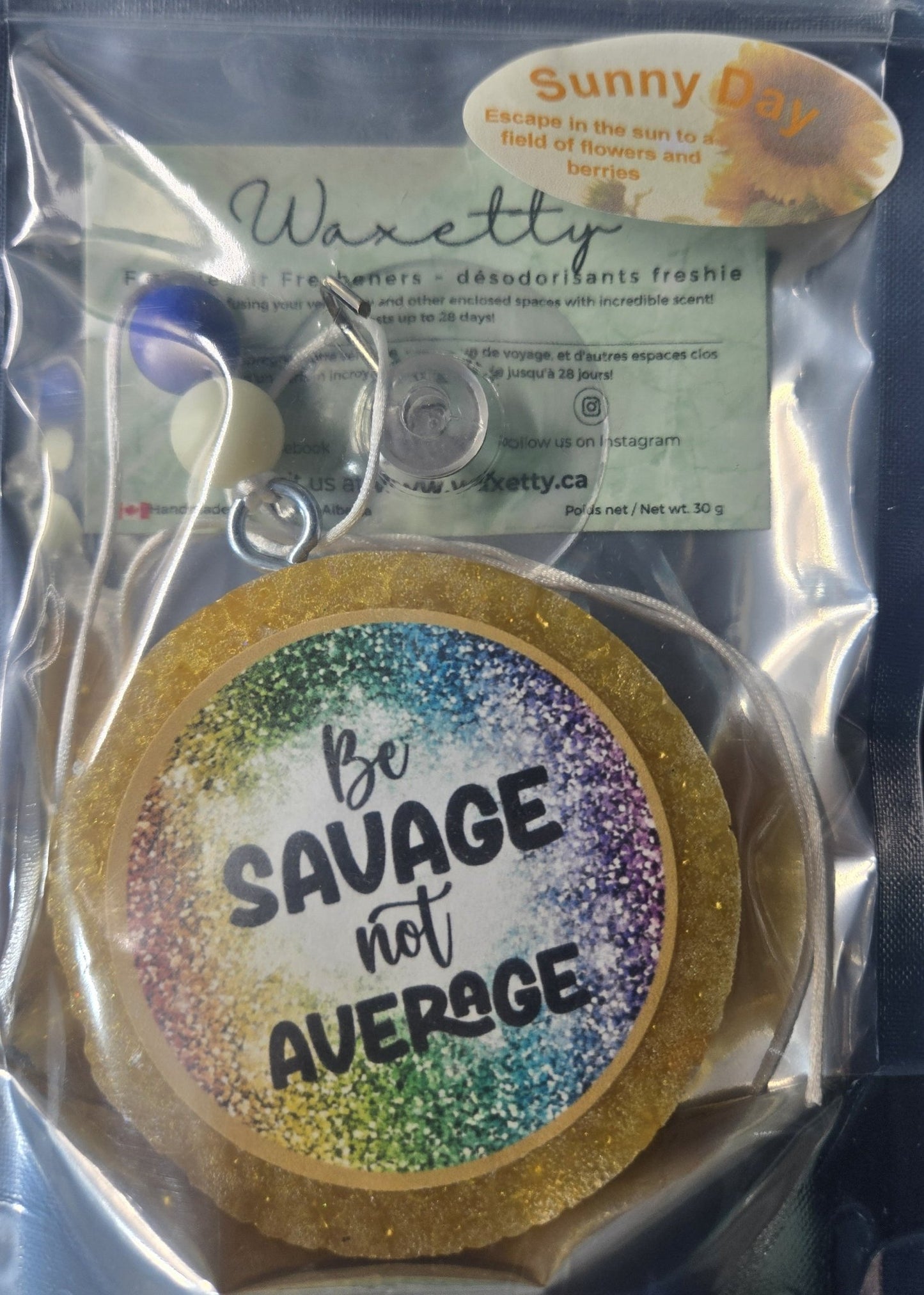 Sunny Day Savage Not Average - WaxettySunny Day Savage Not AverageAir Freshener