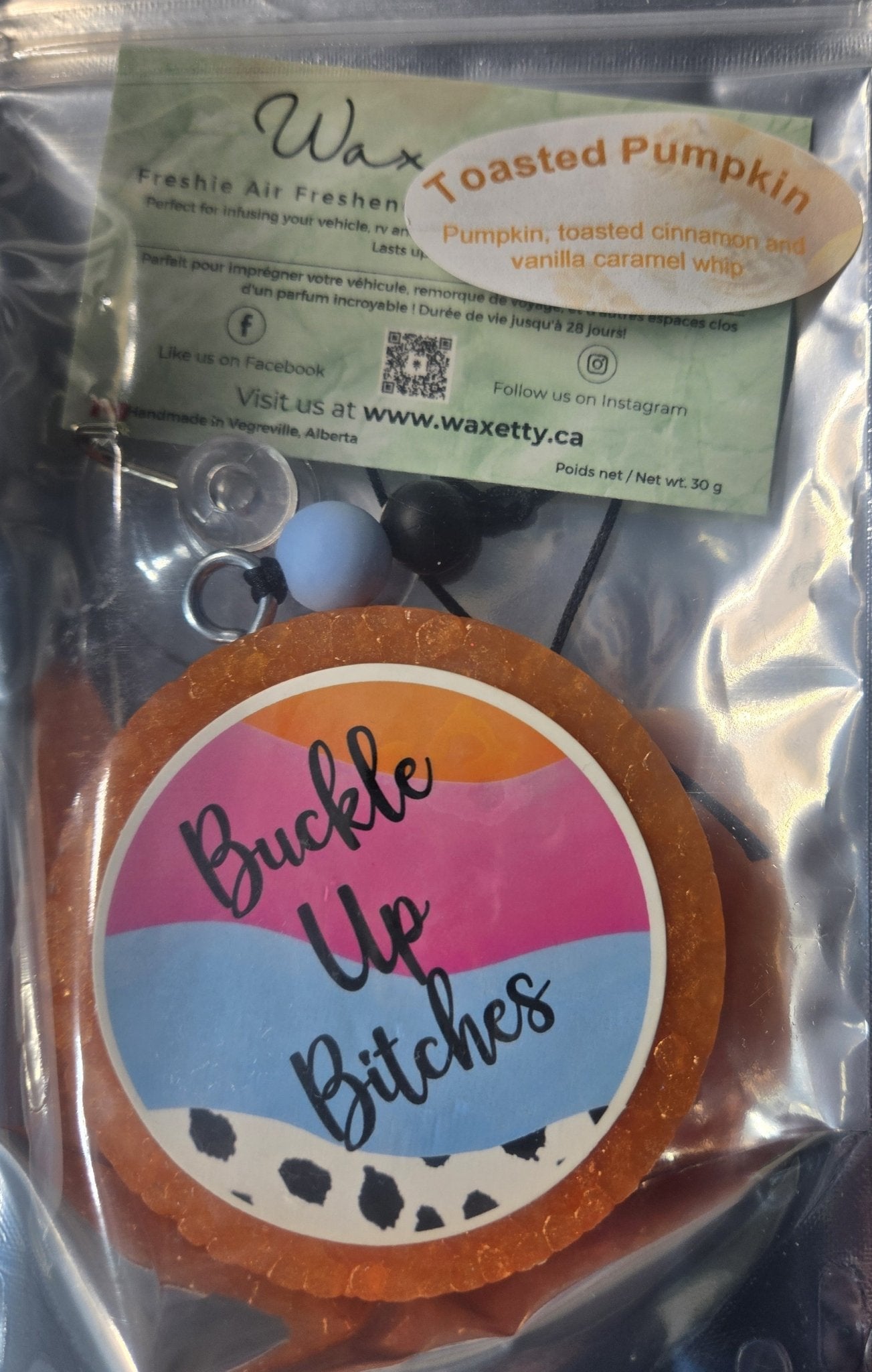 Toasted Pumpkin Buckle Up - WaxettyToasted Pumpkin Buckle UpAir Freshener