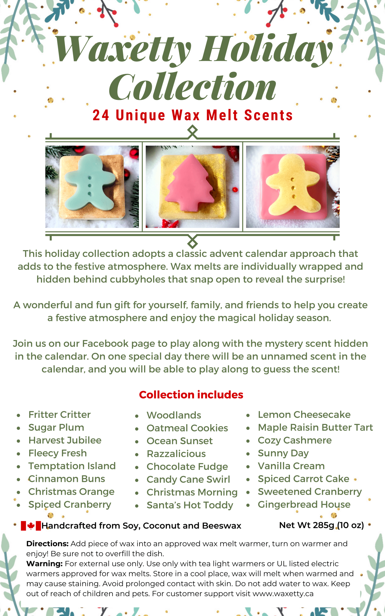 2023 Advent Calendar - Waxetty2023 Advent CalendarWax Melt