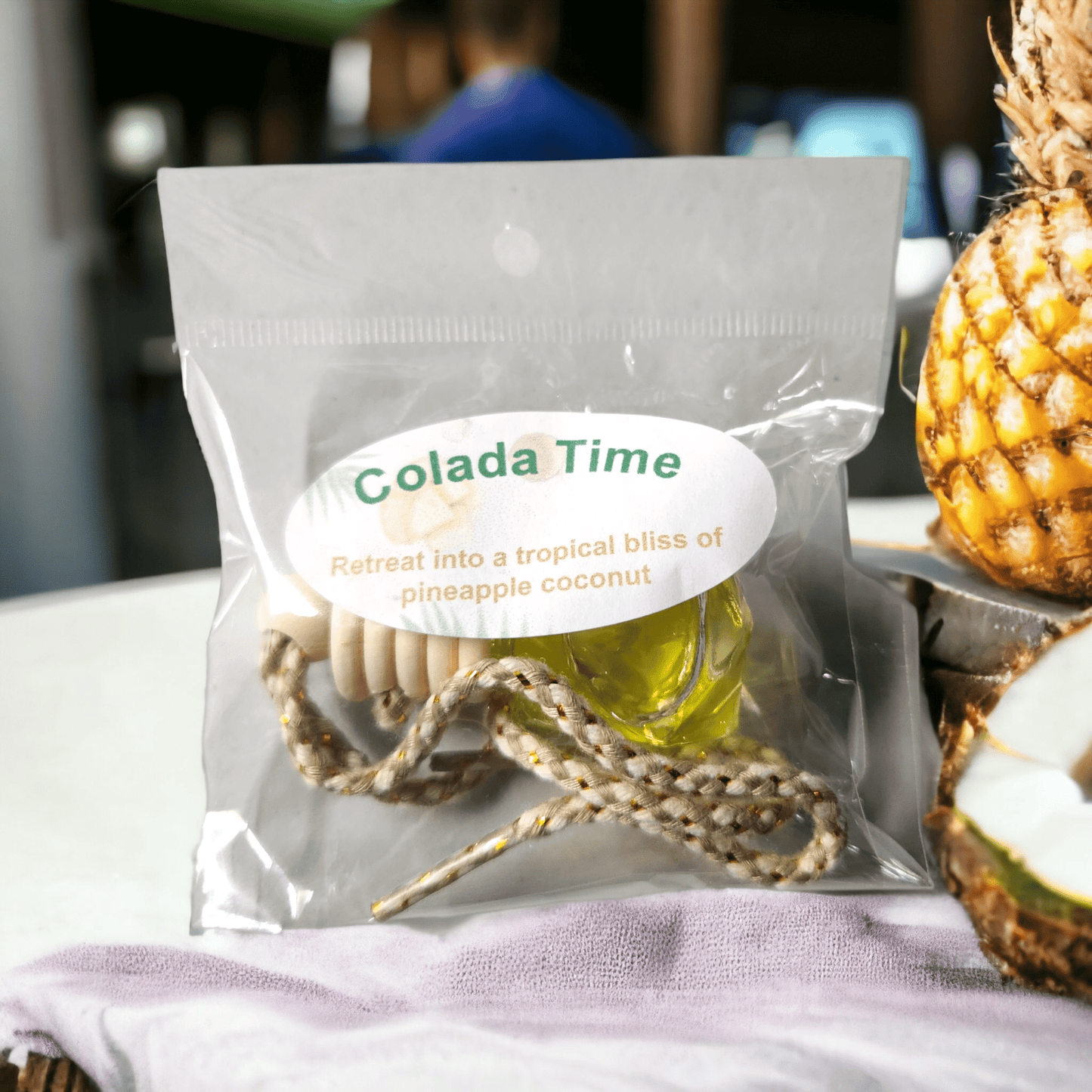 Air Freshener - Colada Time - WaxettyAir Freshener - Colada TimeAir Freshener