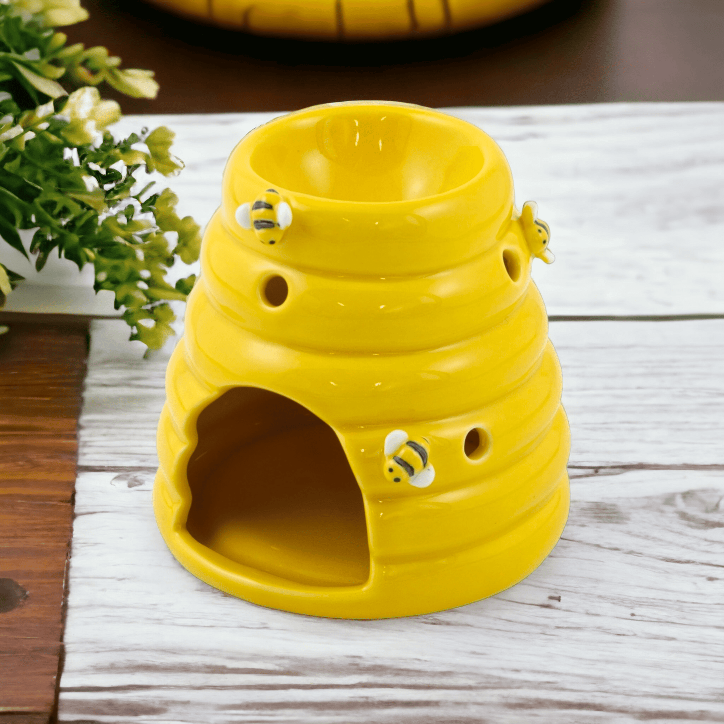 Beehive Ceramic Tealight Wax melt Warmer - WaxettyBeehive Ceramic Tealight Wax melt WarmerWax Warmer