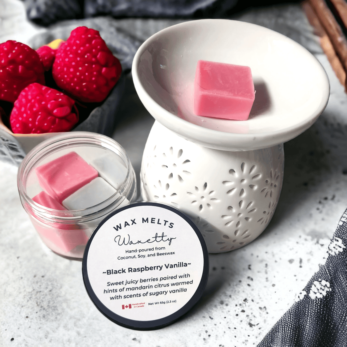 Black Raspberry Vanilla Wax Melts Plus - WaxettyBlack Raspberry Vanilla Wax Melts PlusWax Melt