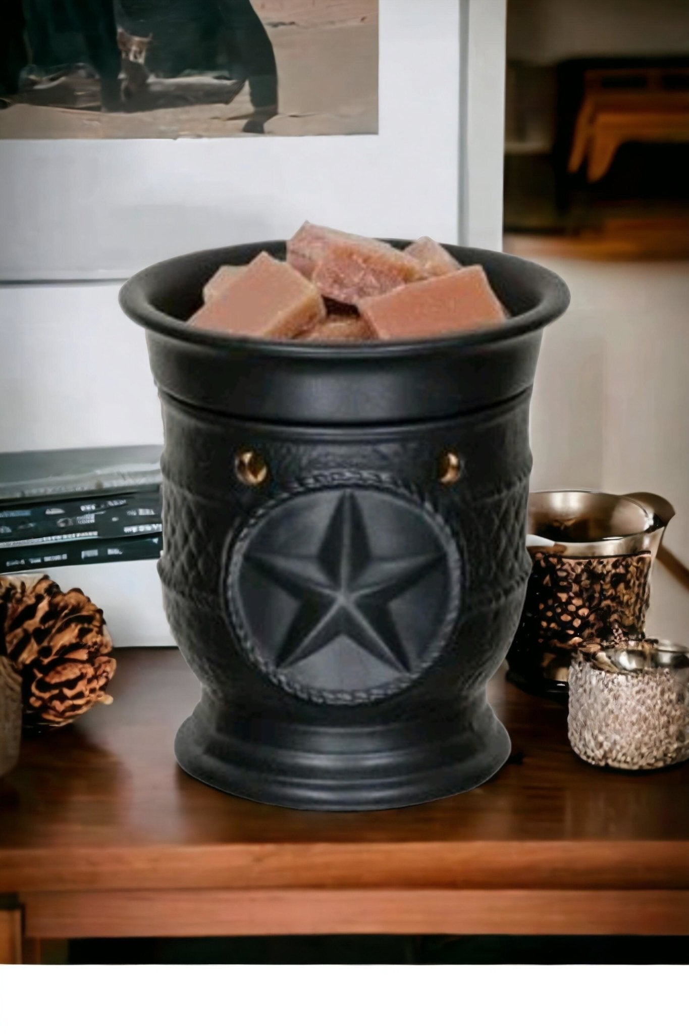 Black Star Tabletop Warmer - WaxettyBlack Star Tabletop WarmerWax Warmer