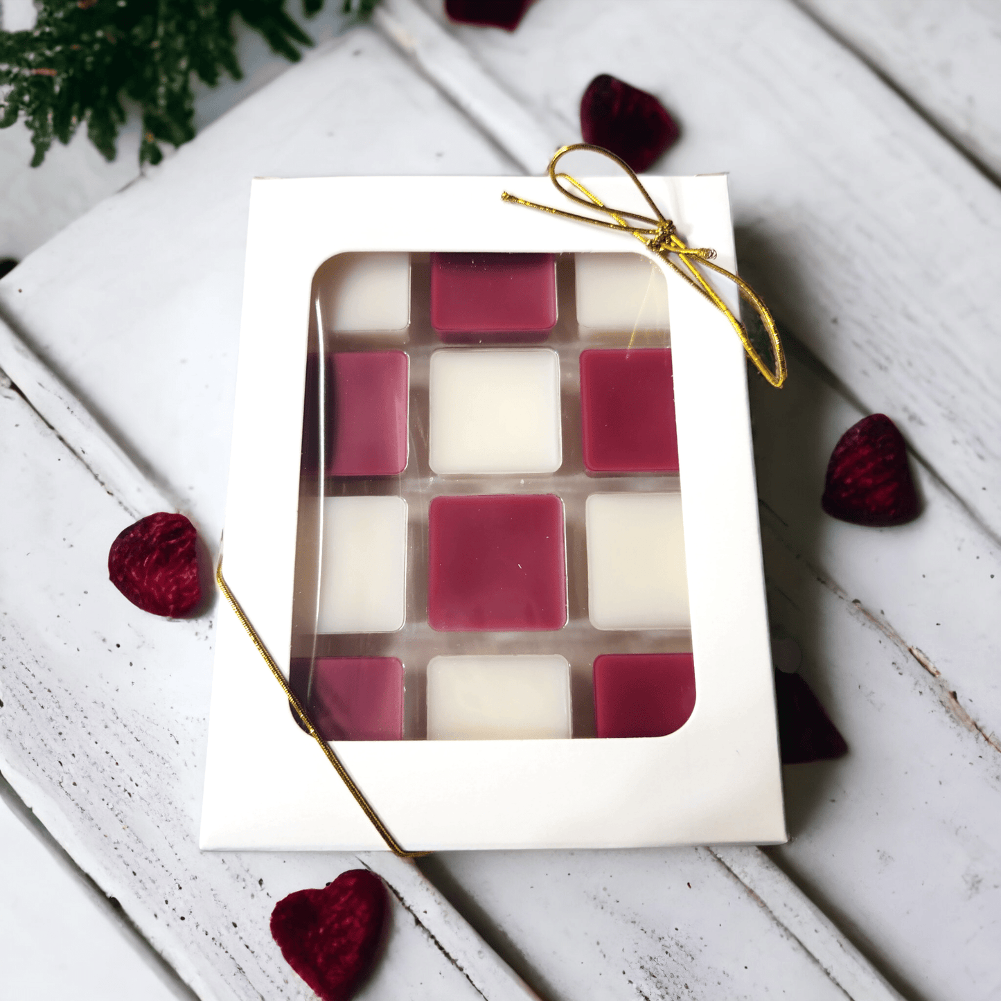 Candy Cane Swirl Gift Box - WaxettyCandy Cane Swirl Gift BoxWax Melt