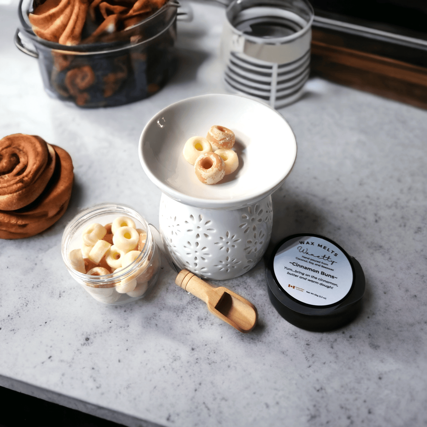 Cinnamon Buns Wax Melts Plus - WaxettyCinnamon Buns Wax Melts PlusWax Melt