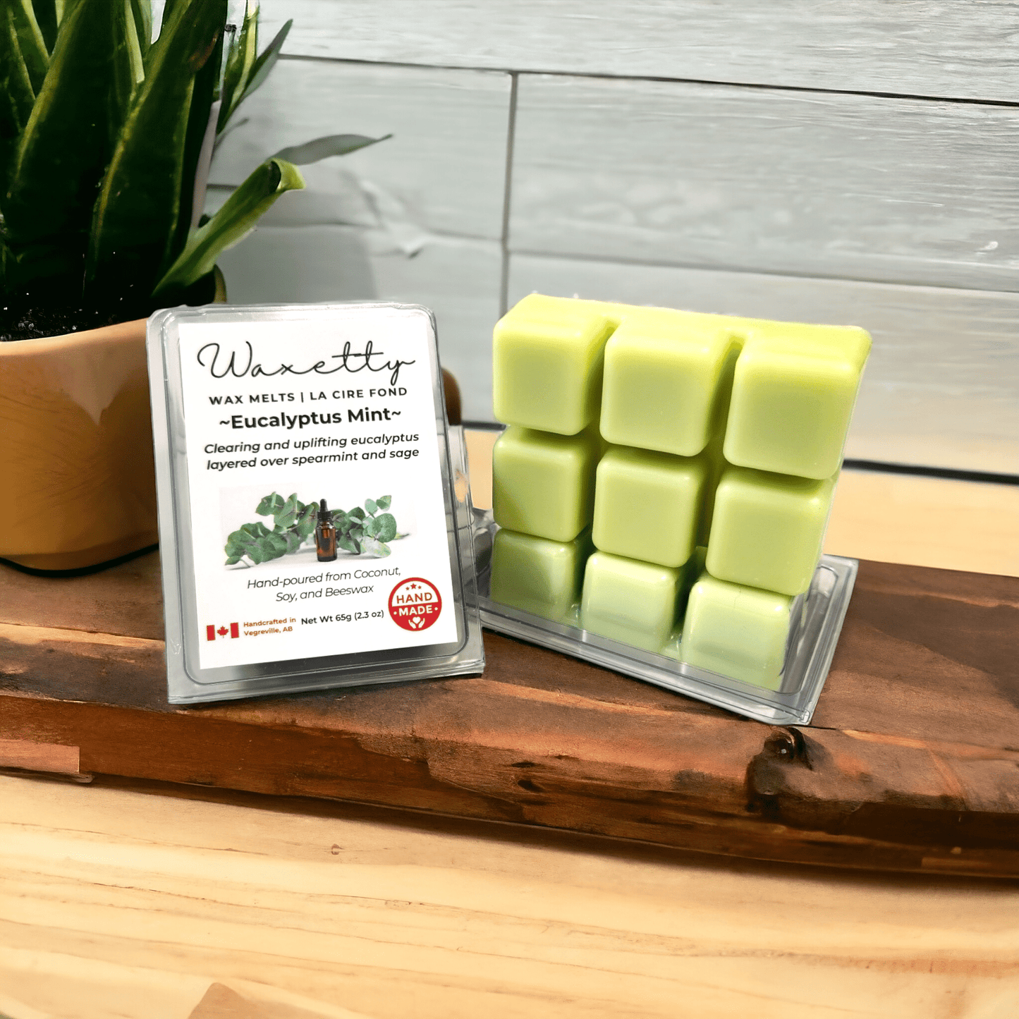 Eucalyptus Mint - WaxettyEucalyptus MintWax Melt