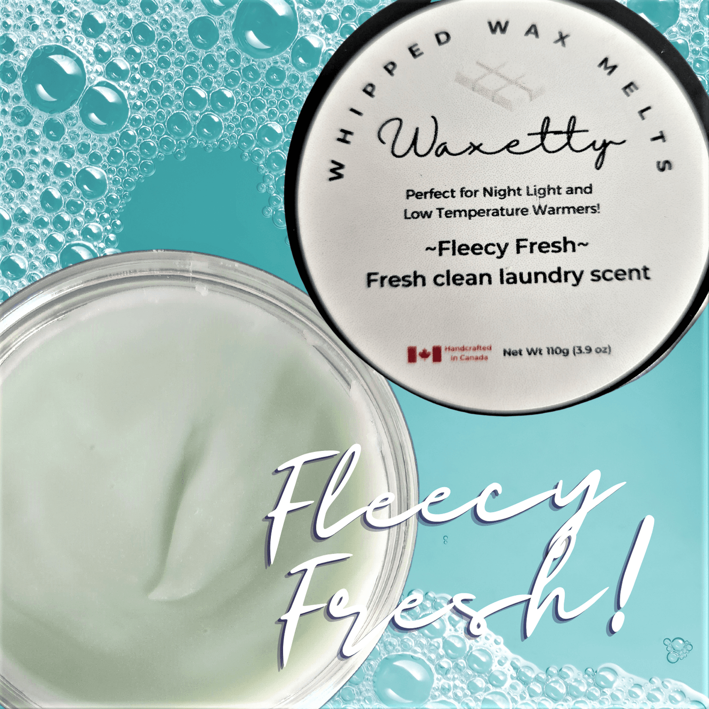 Fleecy Fresh Whipped Wax Melt - WaxettyFleecy Fresh Whipped Wax MeltWax Melt
