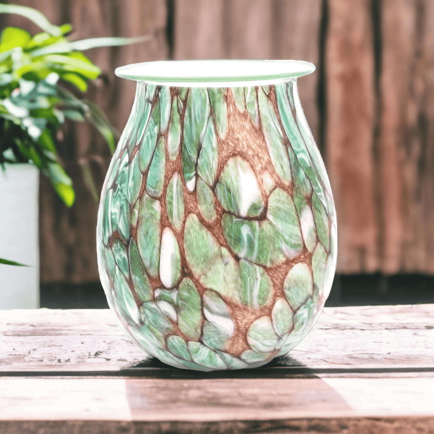 Glass Wax Melt Warmer Hazel - WaxettyGlass Wax Melt Warmer HazelWax Warmer