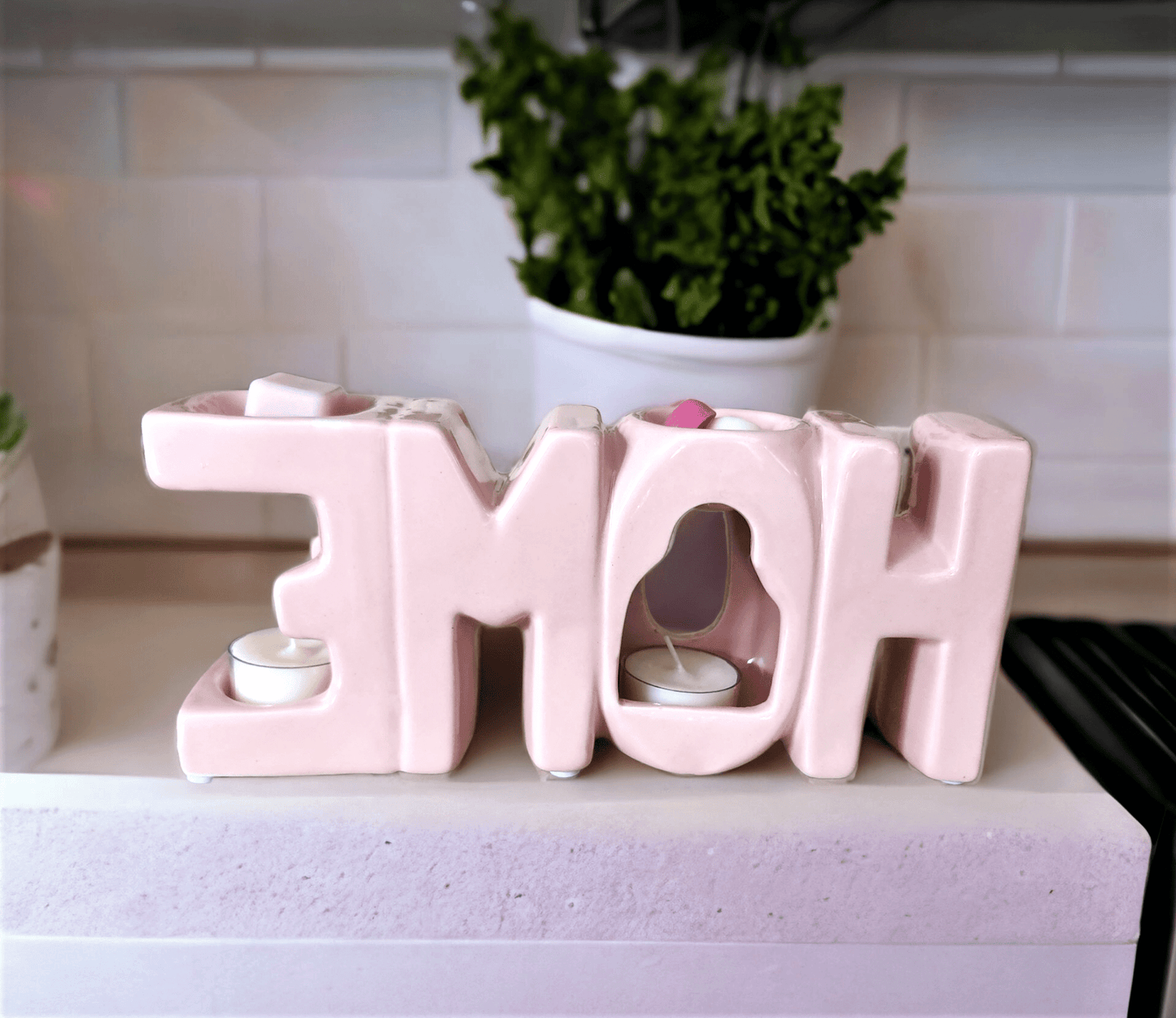 HOME Double Wax Melter - Pink - WaxettyHOME Double Wax Melter - PinkWax Warmer