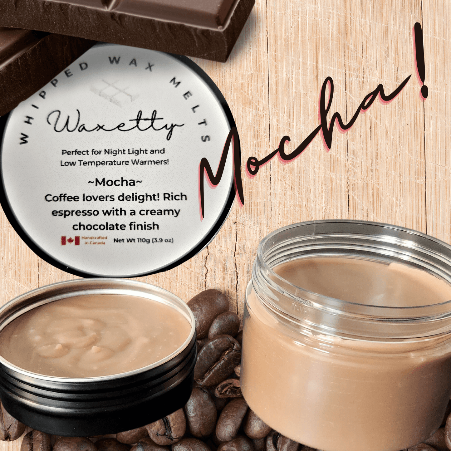 Mocha Whipped Wax Melt - WaxettyMocha Whipped Wax MeltWax Melt