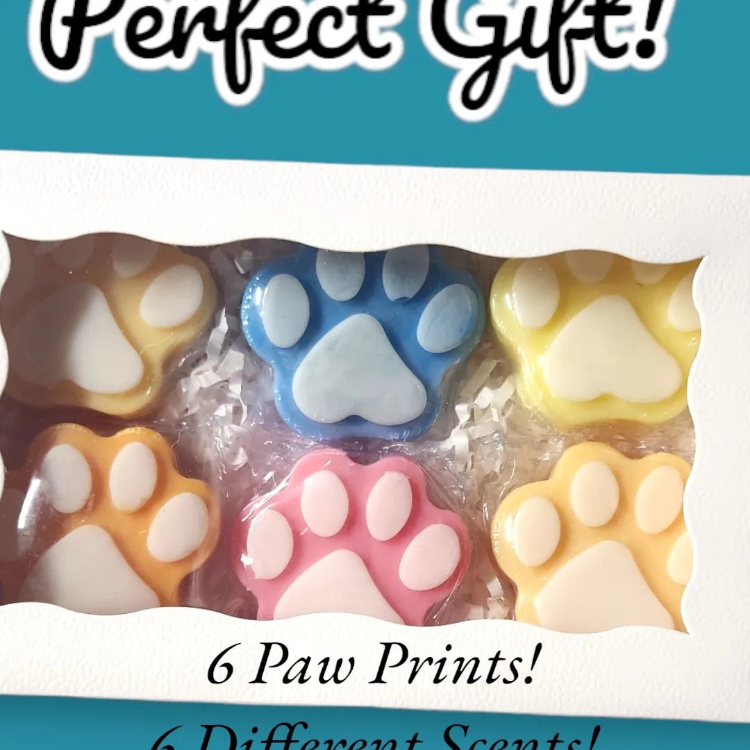 Paw Print Gift Box - WaxettyPaw Print Gift BoxWax Melt