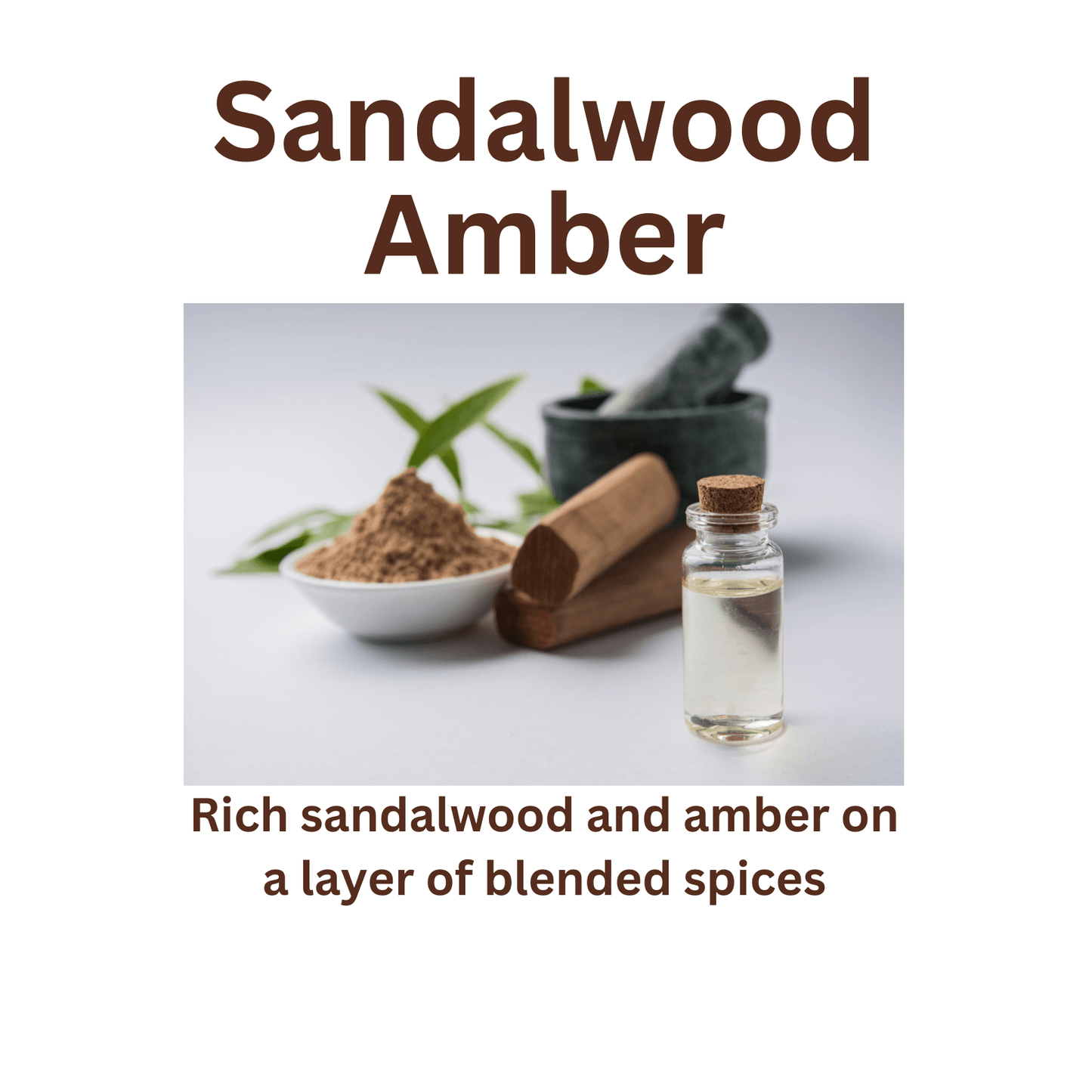 Sandalwood Amber - WaxettySandalwood AmberWax Melt