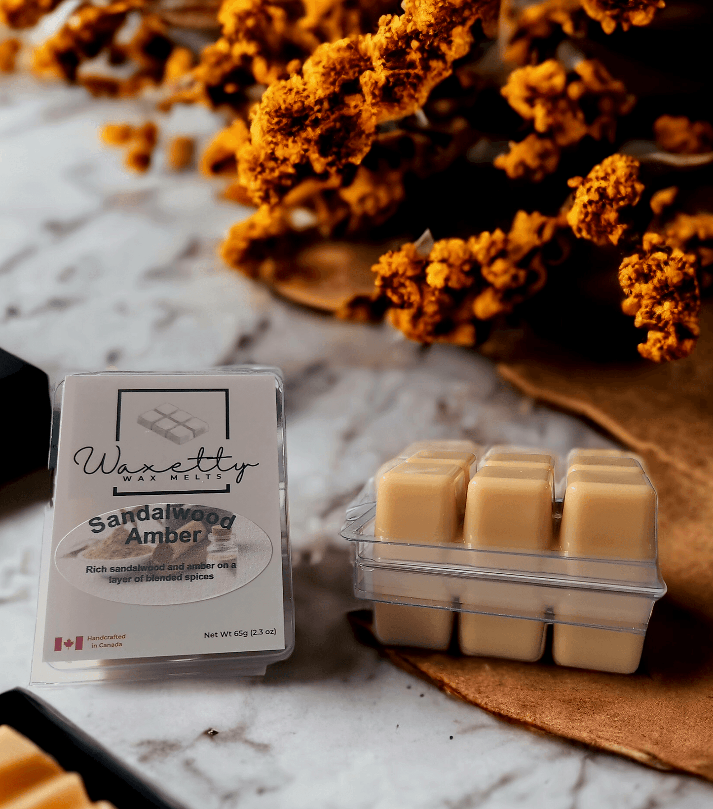 Sandalwood Amber - WaxettySandalwood AmberWax Melt