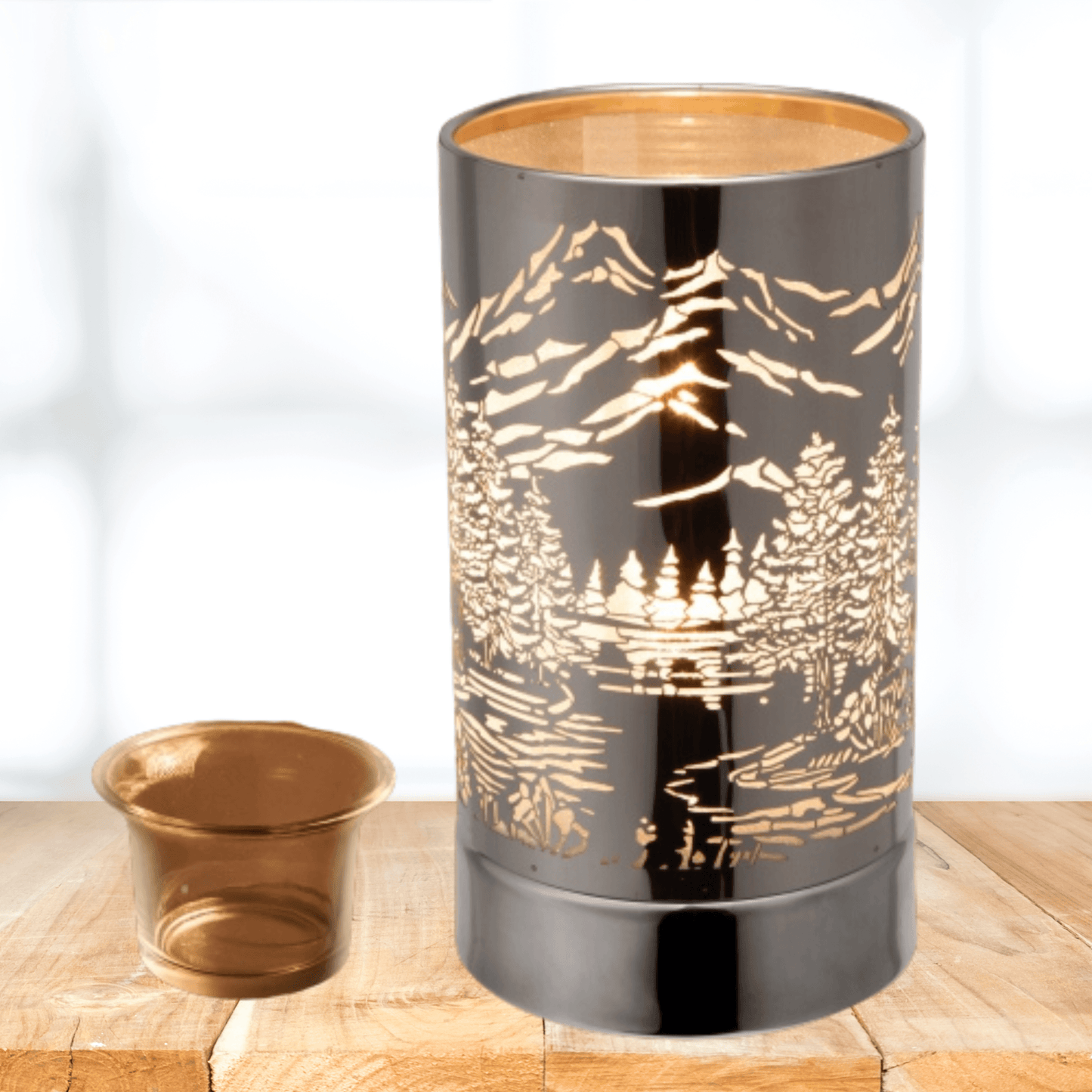 Silver Mountain Scene - WaxettySilver Mountain SceneWax Warmer