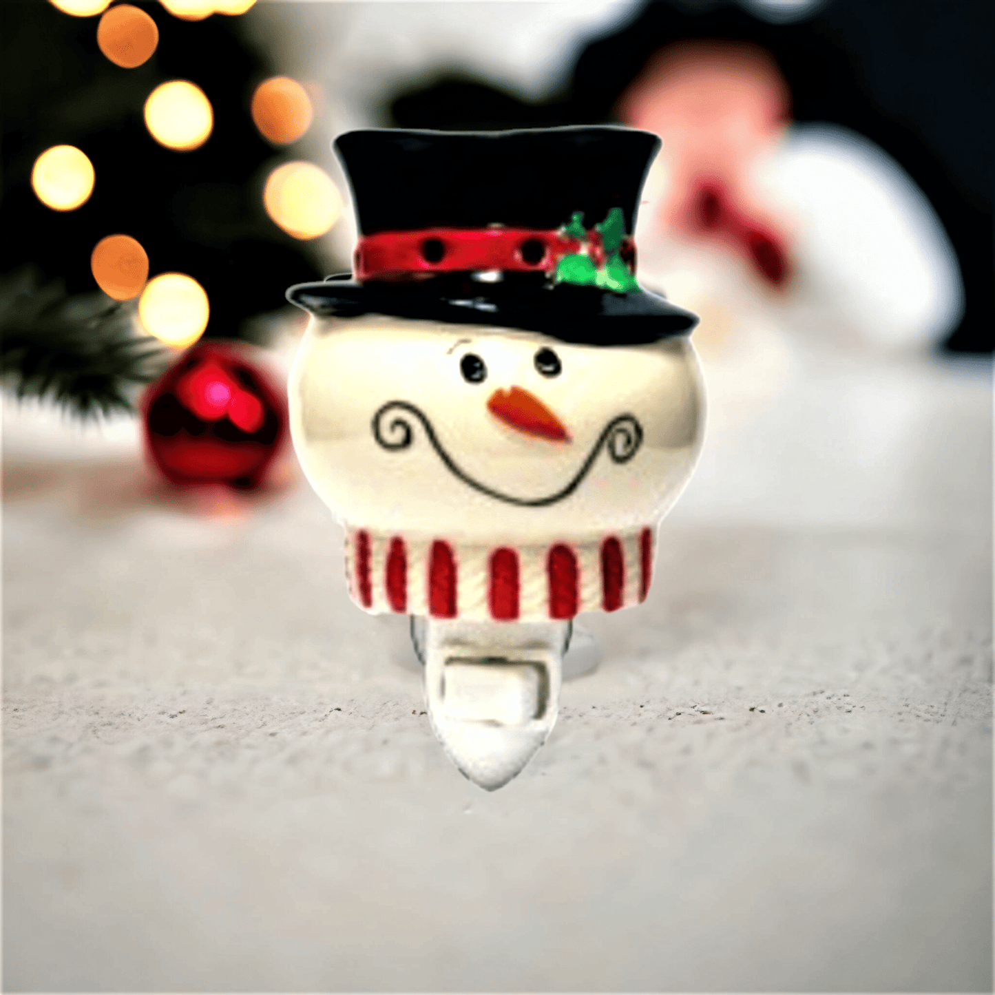 Snowman Ceramic Plug In Warmer - WaxettySnowman Ceramic Plug In WarmerWax Warmer