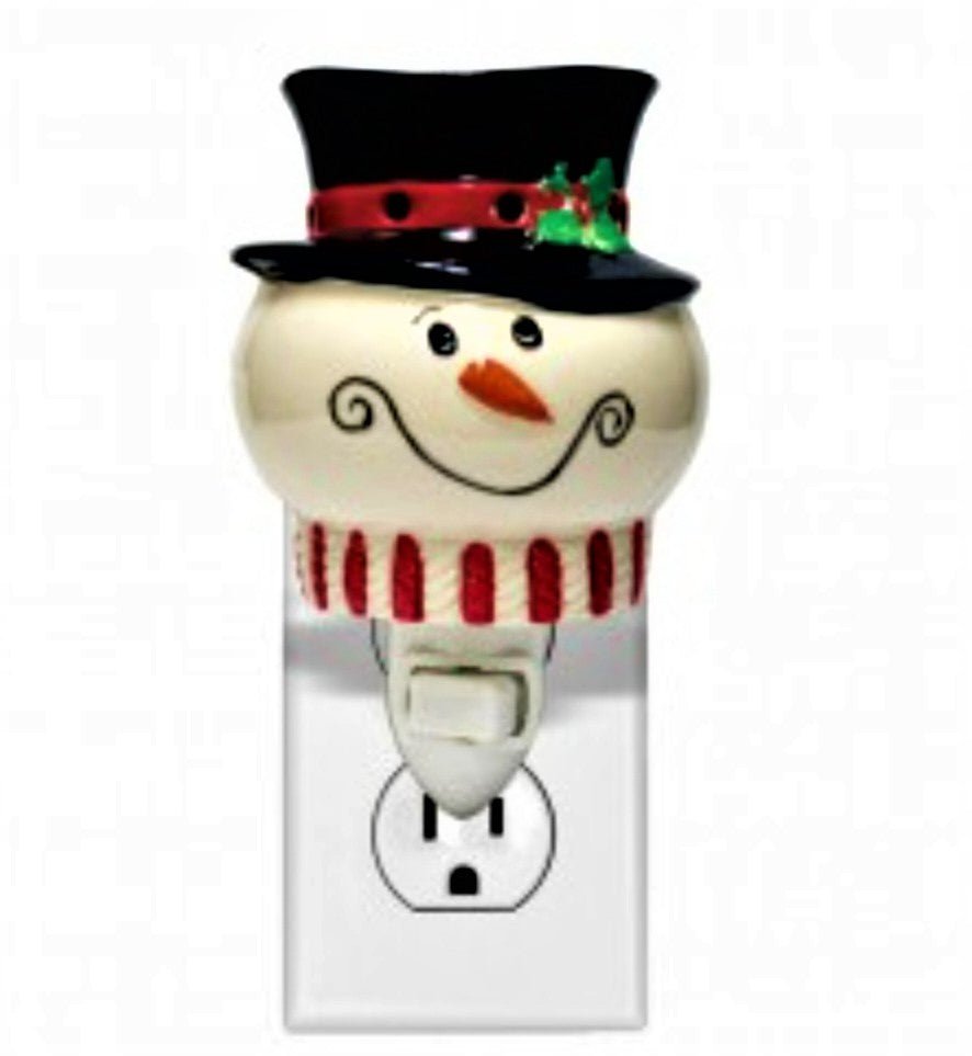 Snowman Ceramic Plug In Warmer - WaxettySnowman Ceramic Plug In WarmerWax Warmer