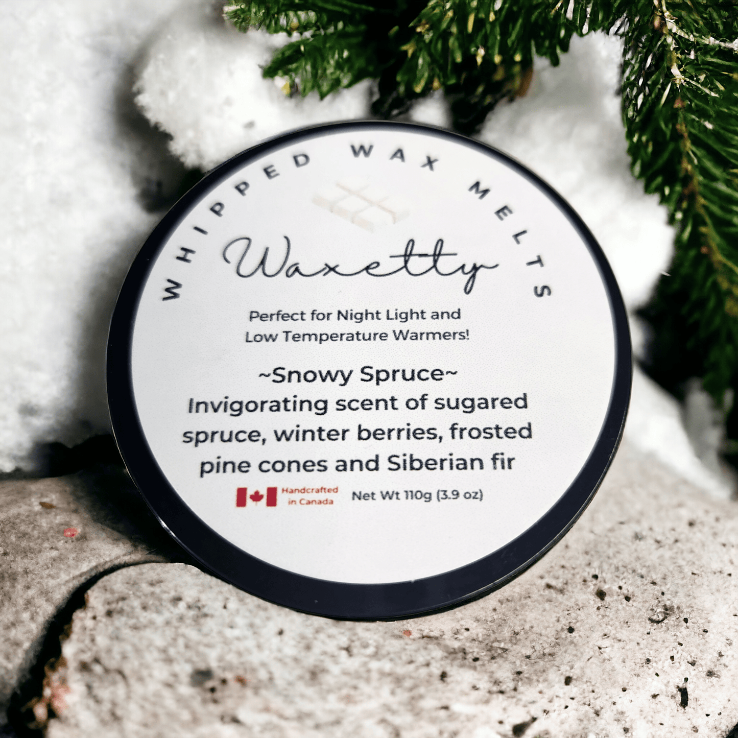 Snowy Spruce Whipped Wax Melt - WaxettySnowy Spruce Whipped Wax MeltWax Melt