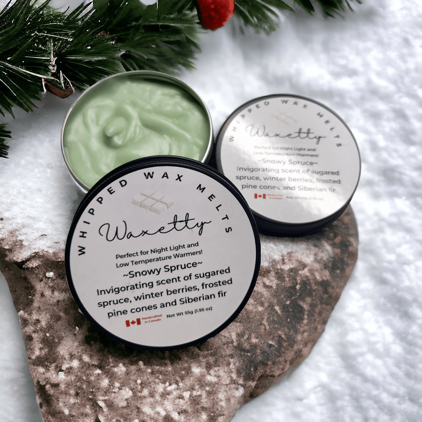 Snowy Spruce Whipped Wax Melt - WaxettySnowy Spruce Whipped Wax MeltWax Melt