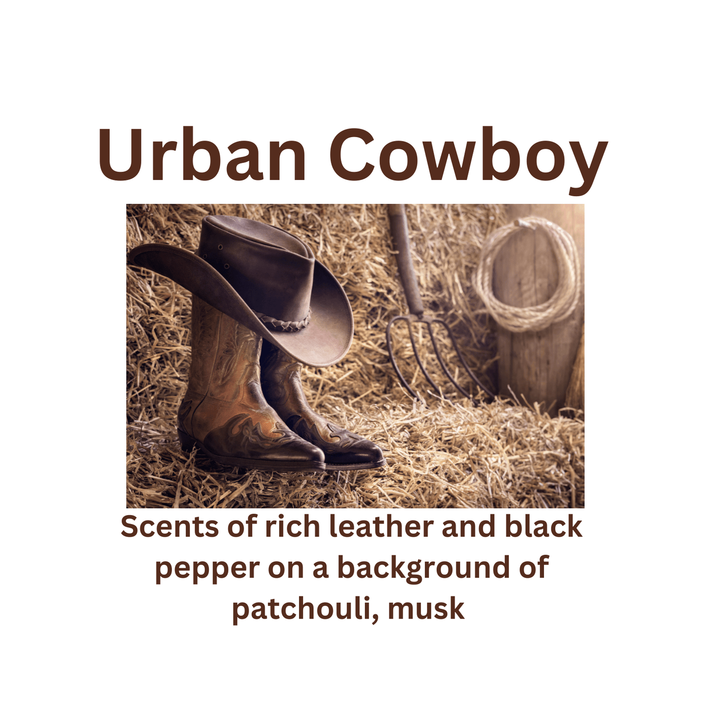 Urban Cowboy - WaxettyUrban CowboyWax Melt