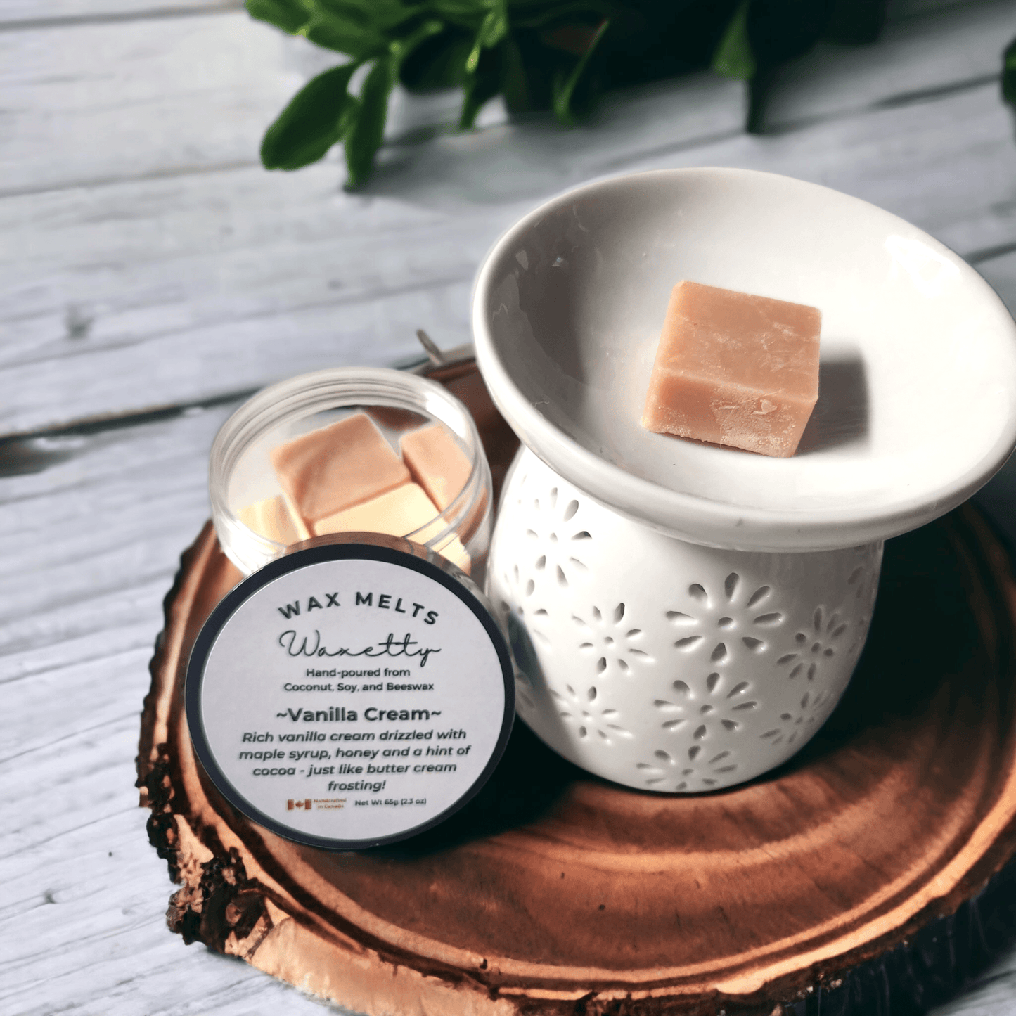 Vanilla Cream Wax Melts Plus - WaxettyVanilla Cream Wax Melts PlusWax Melt
