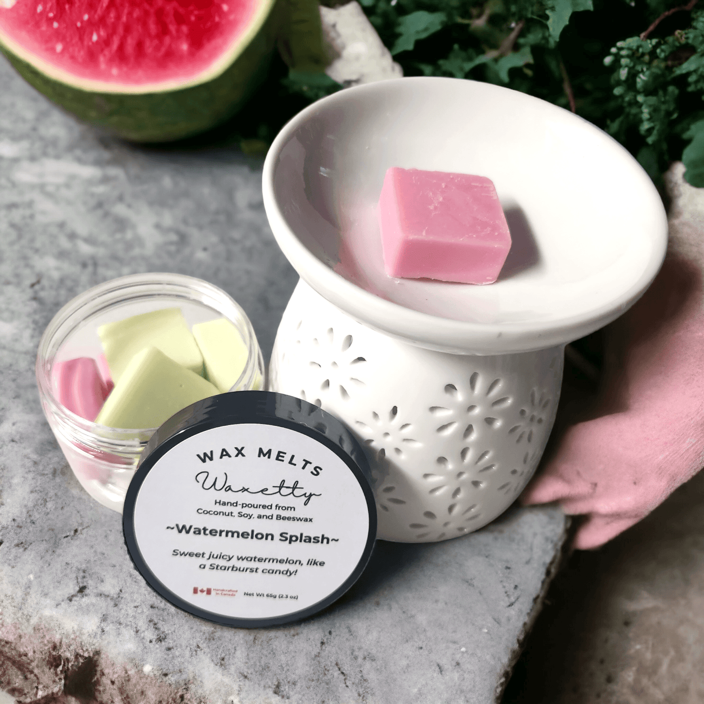 Watermelon Splash Wax Melts Plus - WaxettyWatermelon Splash Wax Melts PlusWax Melt