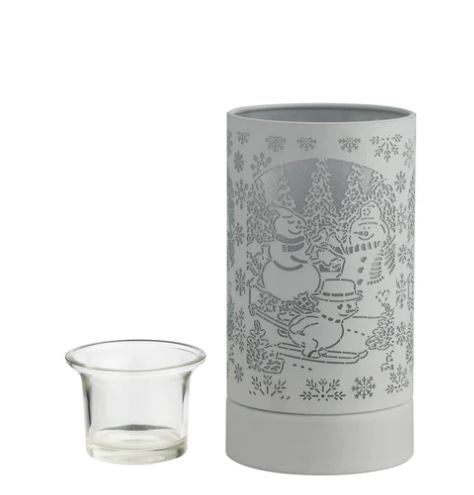 White Snowman Family - WaxettyWhite Snowman FamilyWax Warmer