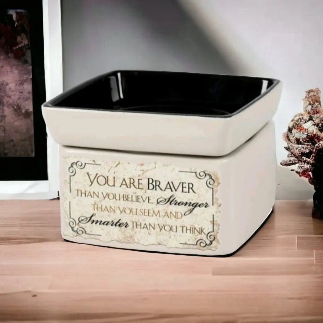 You Are Braver, Stronger Warmer - WaxettyYou Are Braver, Stronger WarmerWax Warmer