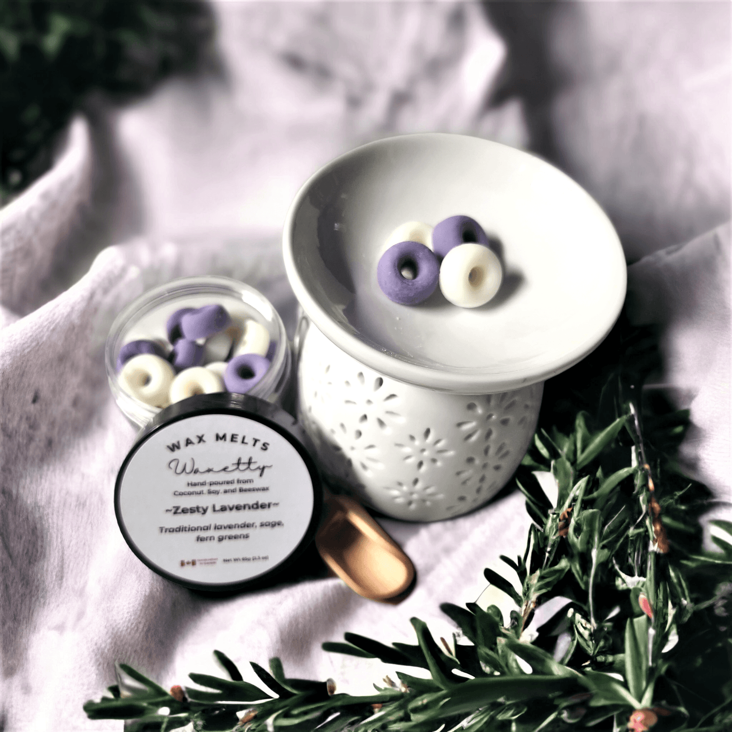 Zesty Lavender Wax Melts Plus - WaxettyZesty Lavender Wax Melts PlusWax Melt