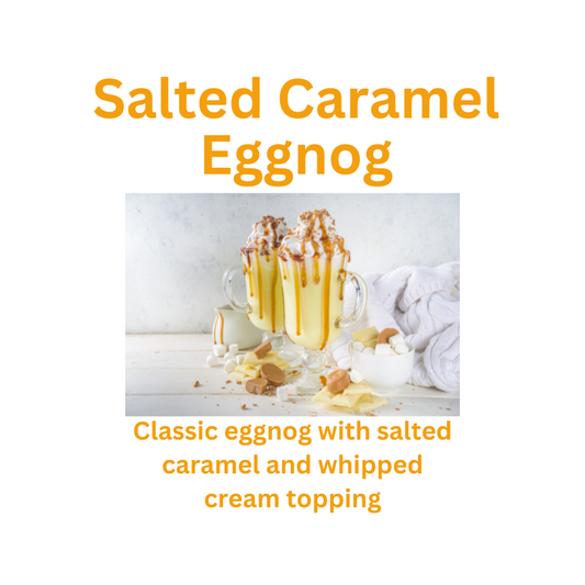 Salted Caramel Eggnog