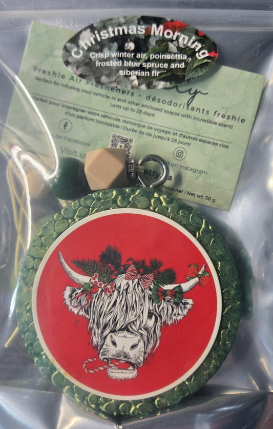 Christmas Morning Cattle - WaxettyChristmas Morning CattleAir Freshener