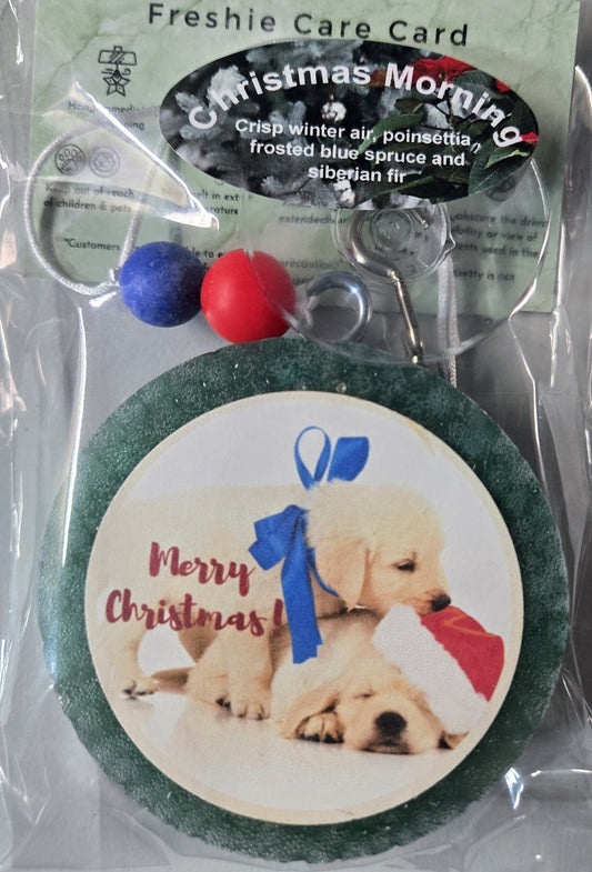 Christmas Morning Puppy - WaxettyChristmas Morning PuppyAir Freshener