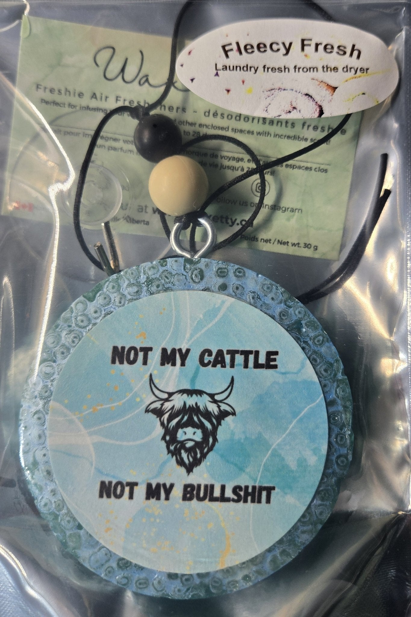 Fleecy Fresh Not My Cattle - WaxettyFleecy Fresh Not My CattleAir Freshener