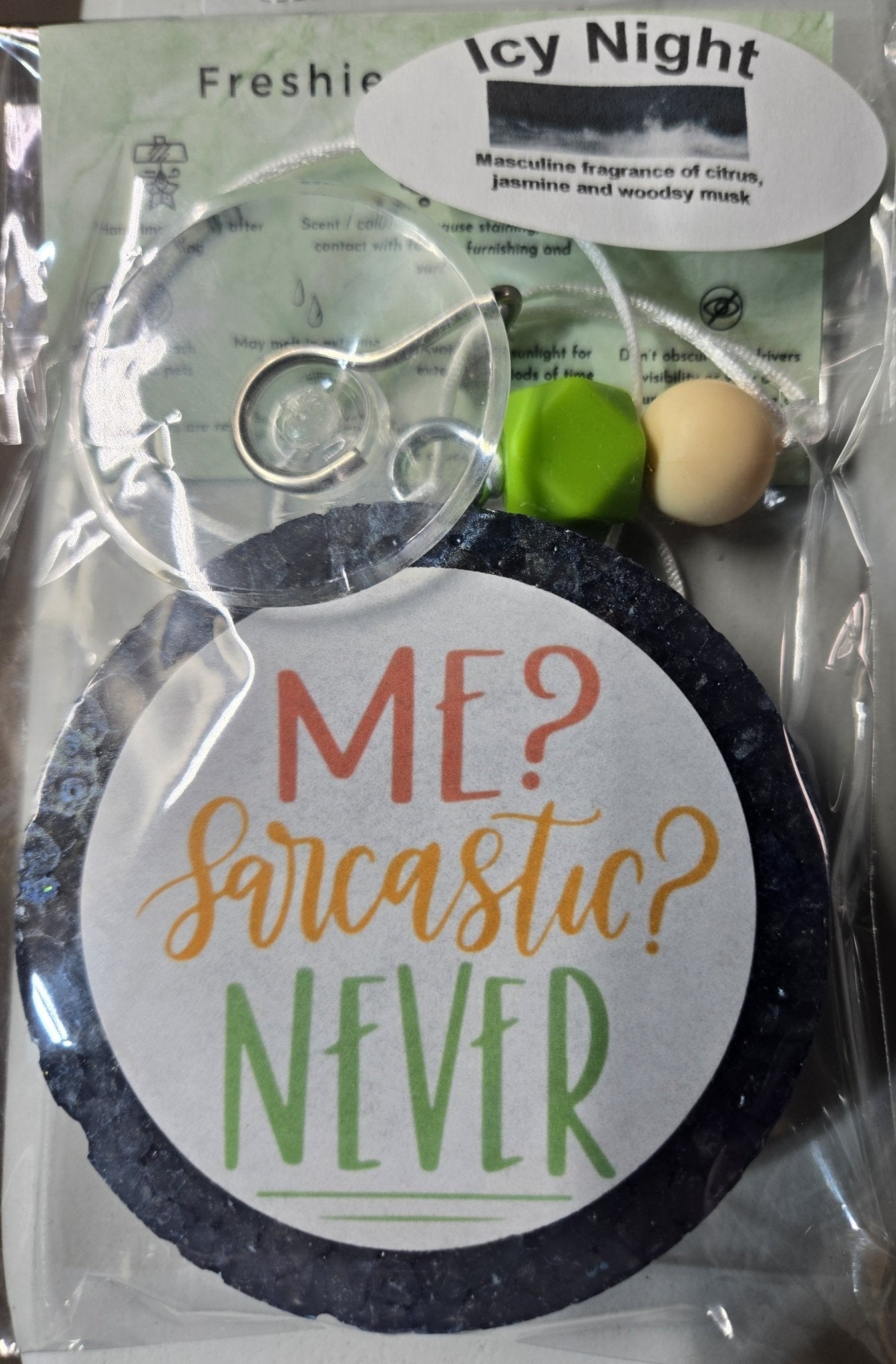 Icy Night Sarcastic Never - WaxettyIcy Night Sarcastic NeverAir Freshener