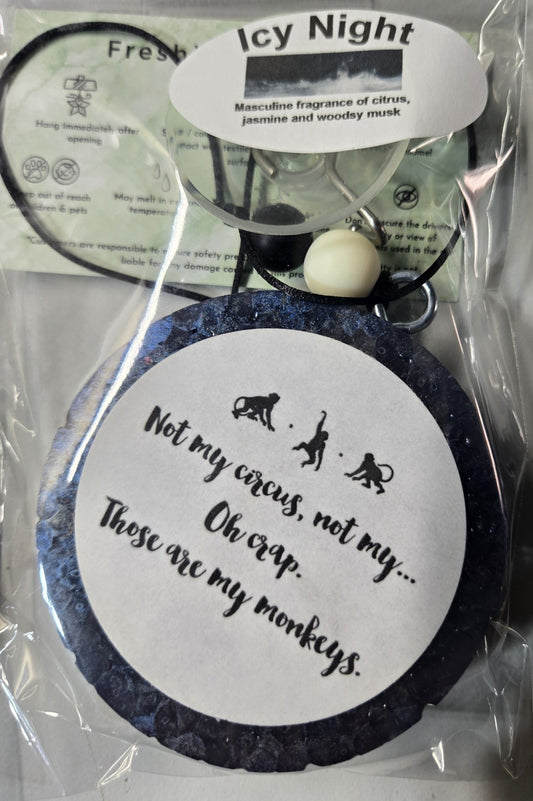 Icy Night These are my Monkeys - WaxettyIcy Night These are my MonkeysAir Freshener