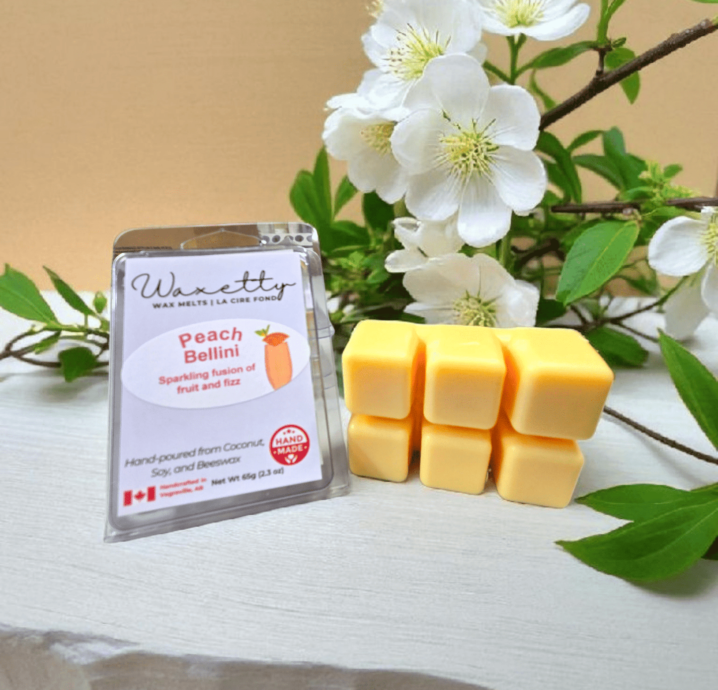 Peach Bellini - WaxettyPeach BelliniWax Melt
