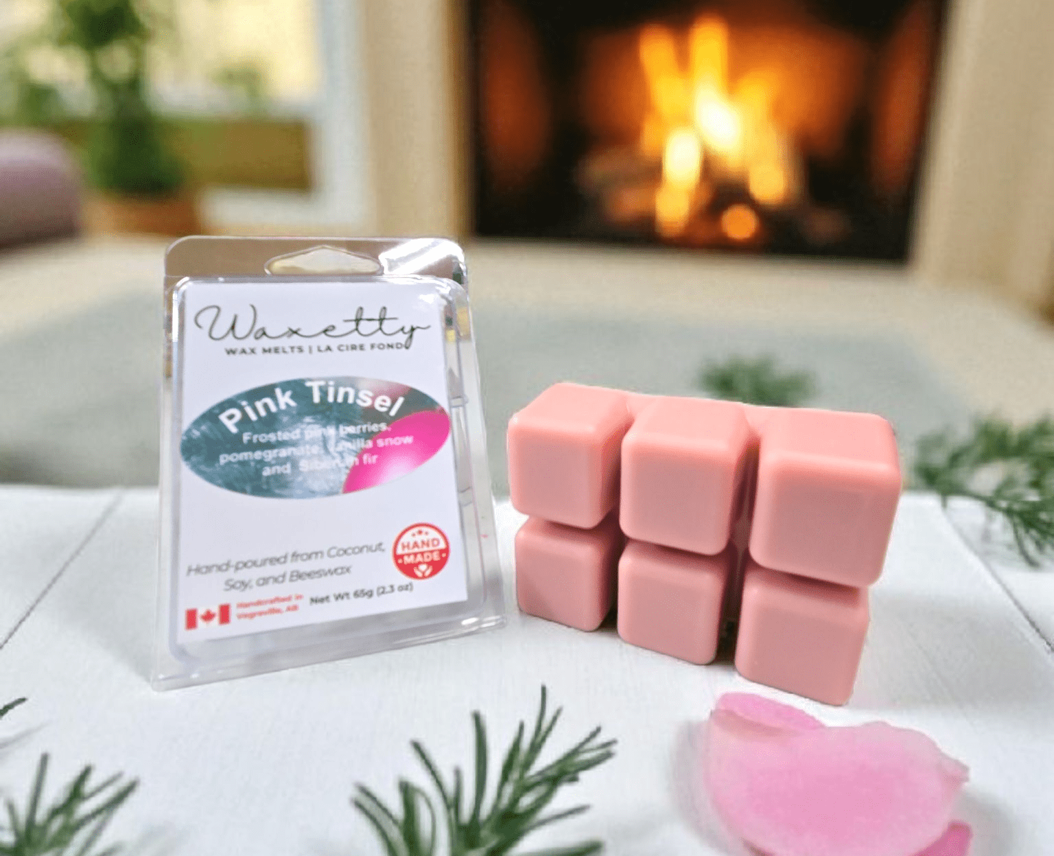 Pink Tinsel - WaxettyPink TinselWax Melt