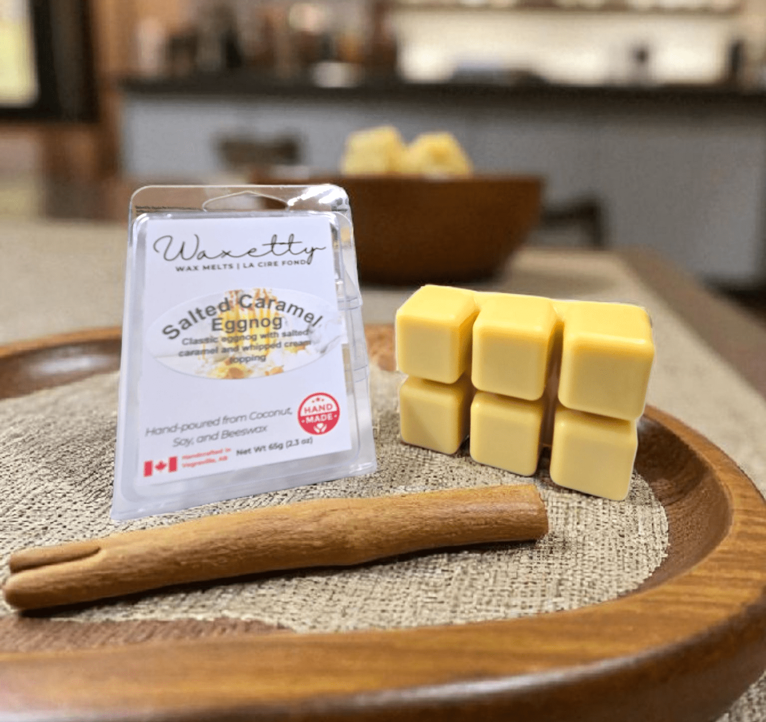 Salted Caramel Eggnog - WaxettySalted Caramel EggnogWax Melt