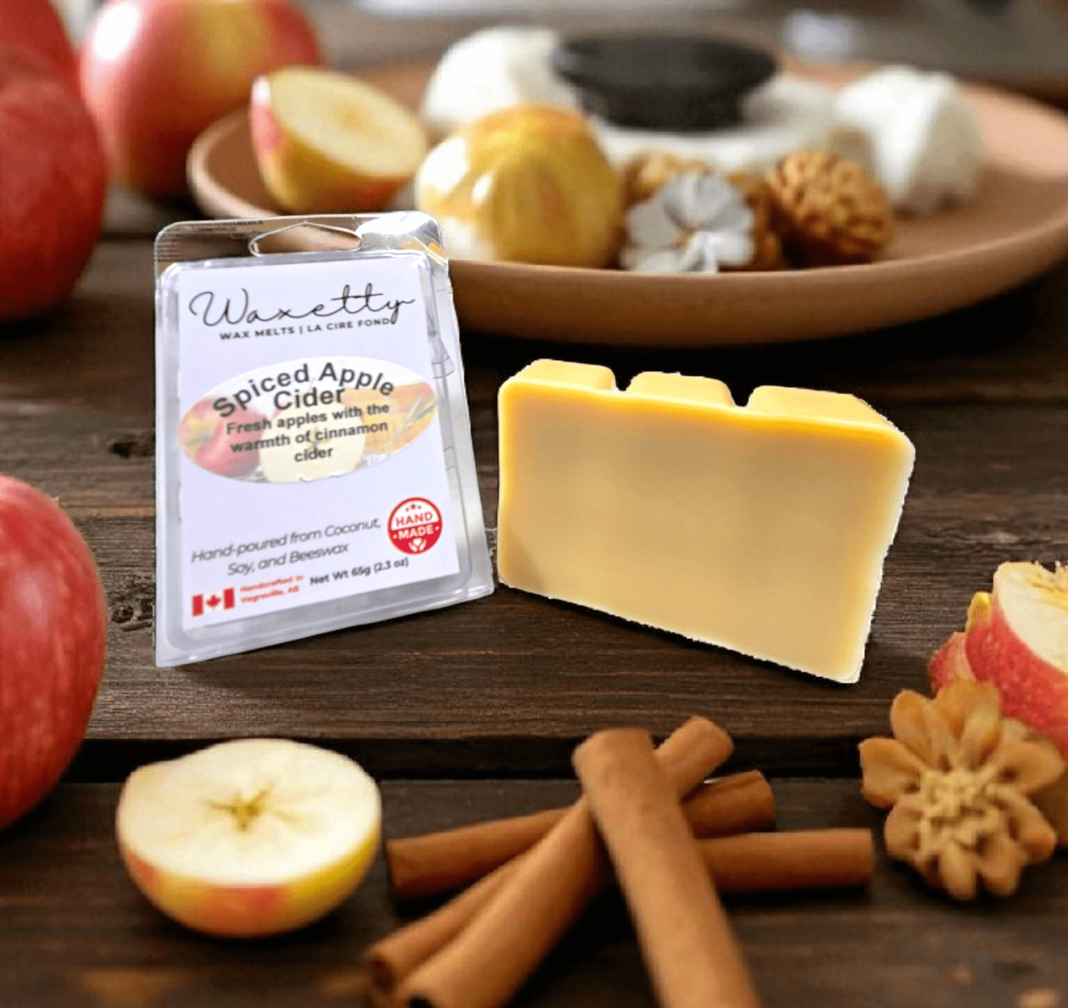 Spiced Apple Cider - WaxettySpiced Apple CiderWax Melt