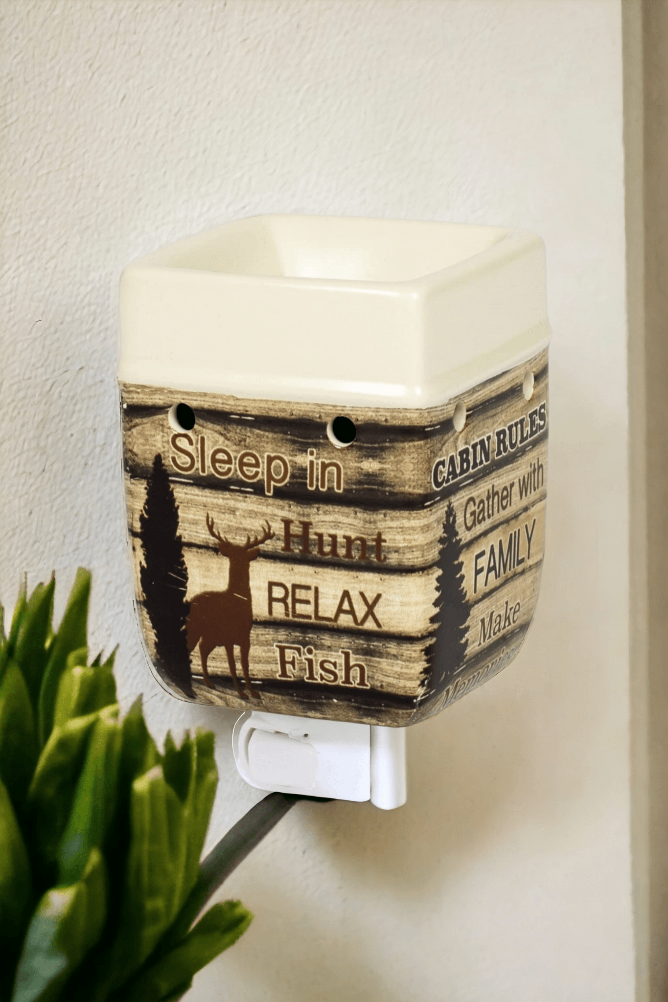 Cabin Rules Plug-in Warmer - WaxettyCabin Rules Plug-in WarmerWax Warmer