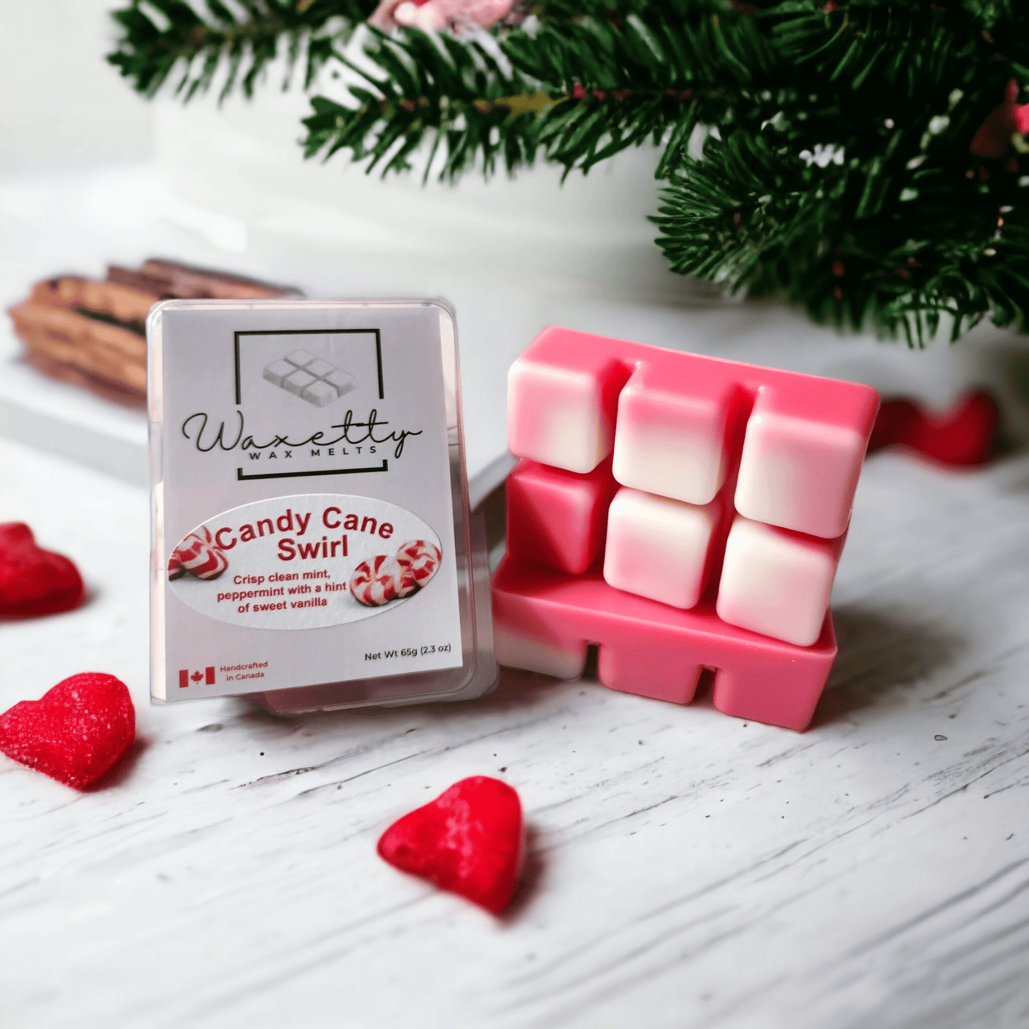 Candy Cane Swirl - WaxettyCandy Cane SwirlWax Melt