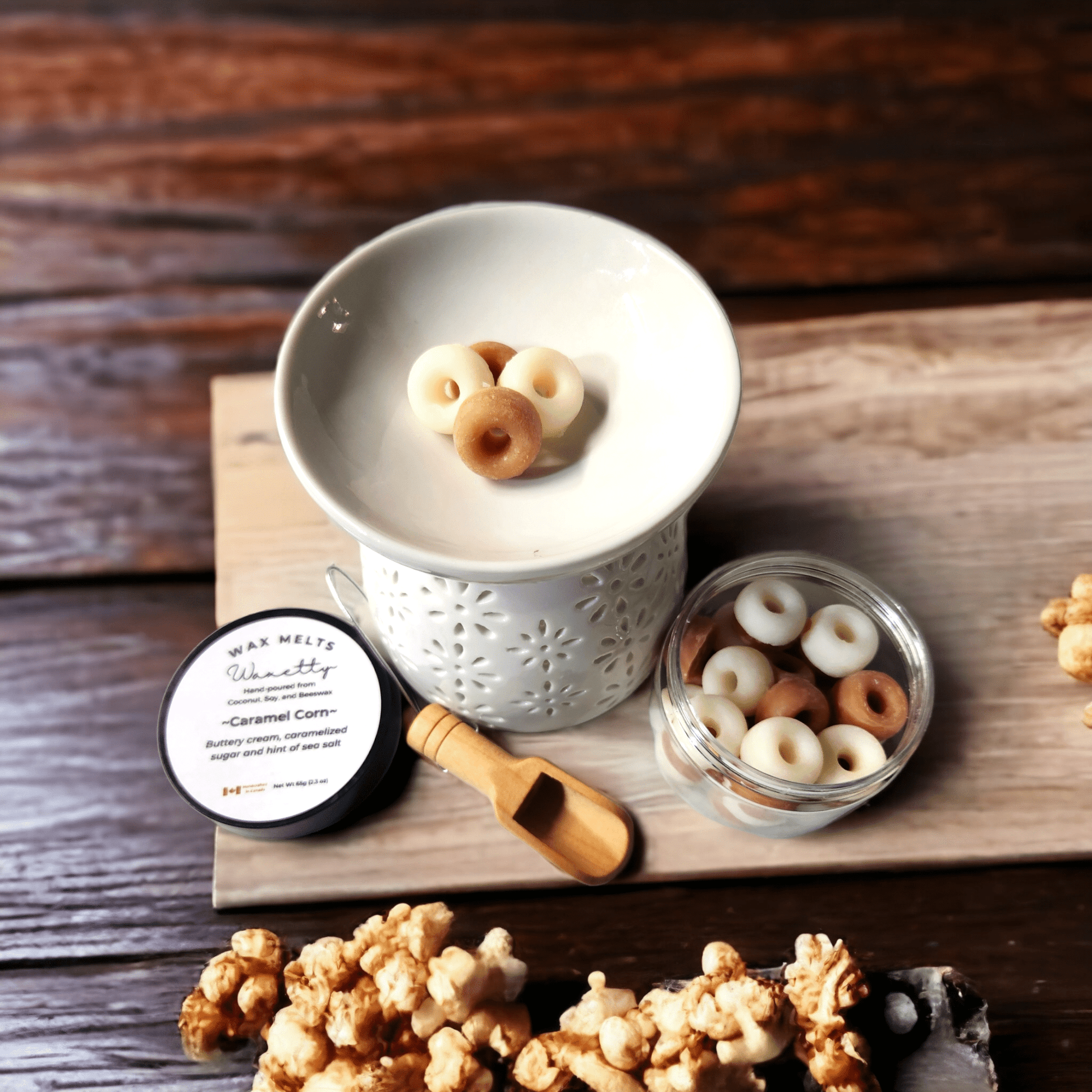 Caramel Corn Wax Melts Plus - WaxettyCaramel Corn Wax Melts PlusWax Melt