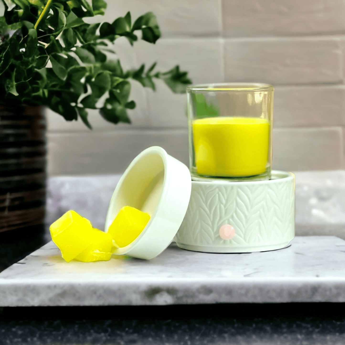 Ceramic Leaf 3 in 1 Wax Melt Warmer