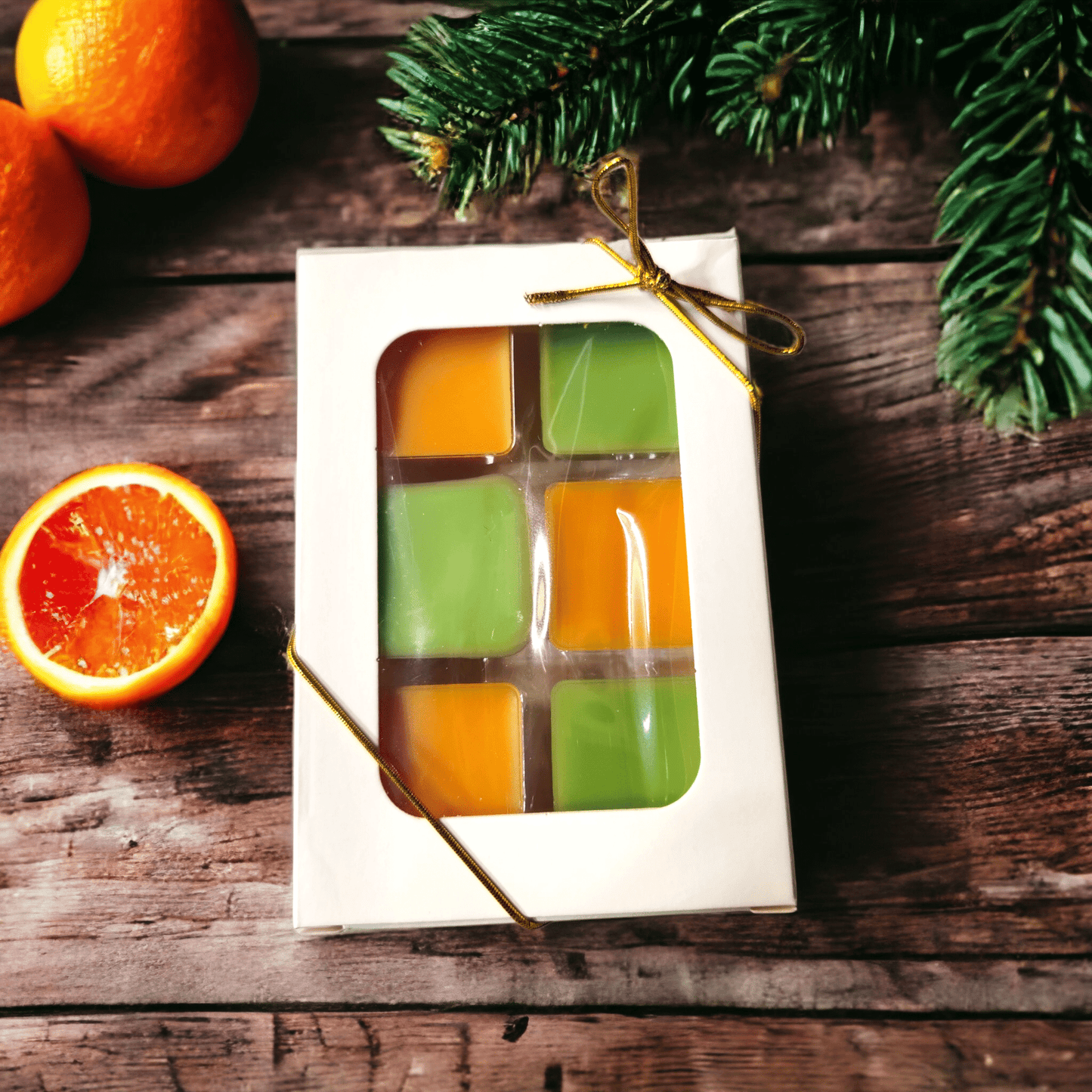 Christmas Orange Gift Box - WaxettyChristmas Orange Gift BoxWax Melt