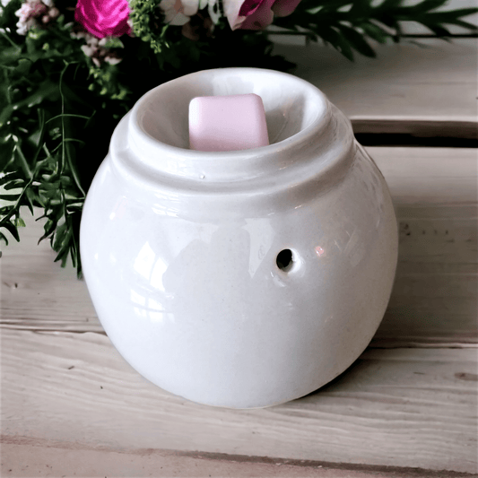 Circle Ceramic Wax Melter - Grey - WaxettyCircle Ceramic Wax Melter - GreyWax Warmer