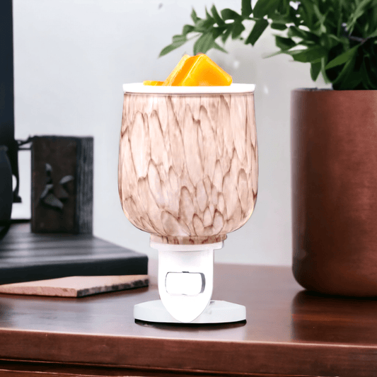 Glass Plug In Warmer - Willow - WaxettyGlass Plug In Warmer - WillowWax Warmer