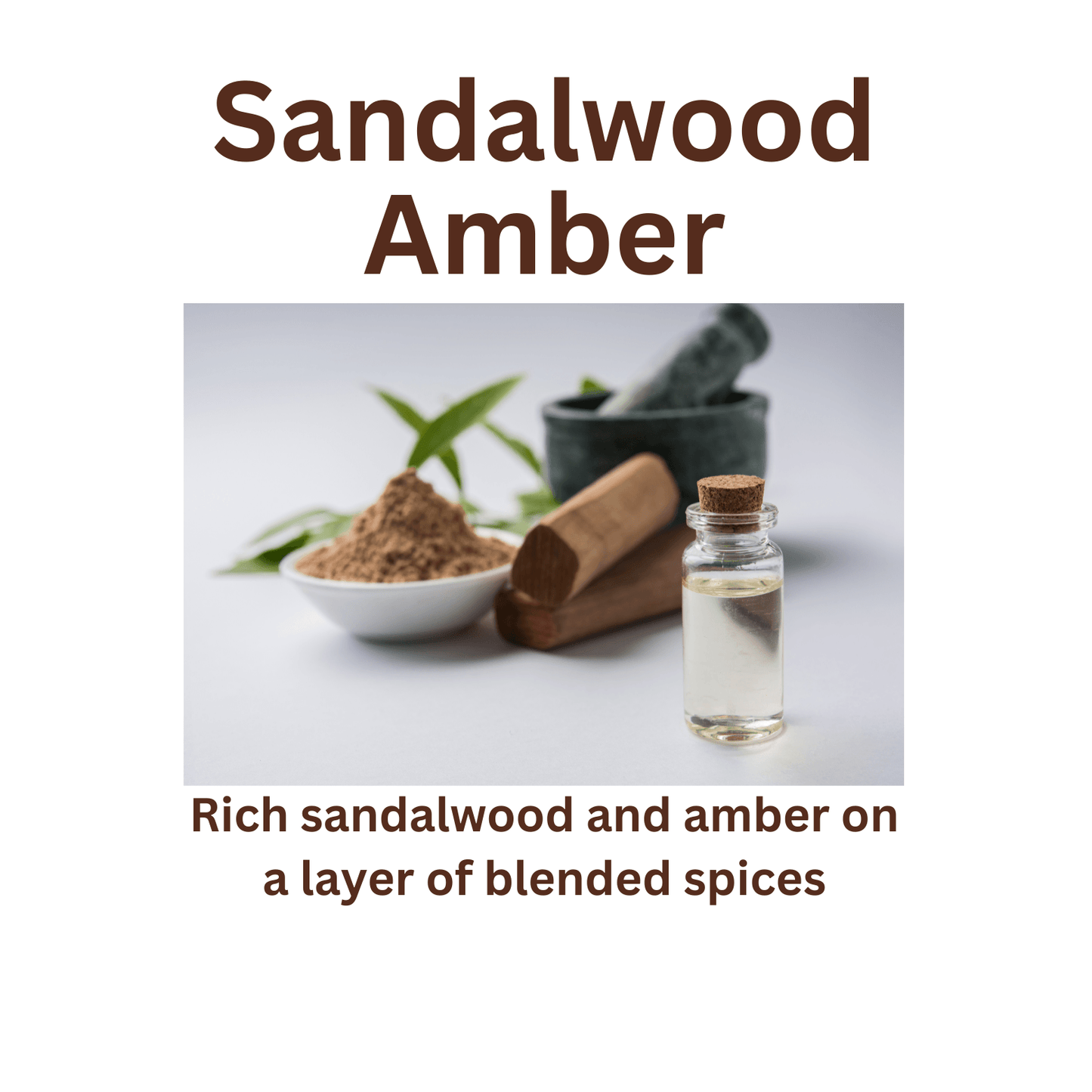 Sandalwood Amber - WaxettySandalwood AmberWax Melt